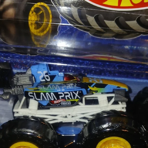 Slam PRIX ...DODGE CHARGER Hot Wheels Monster Trucks - Picture 6 of 9